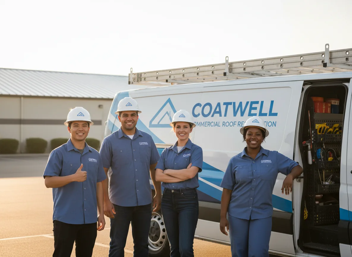 Commercial roof coating company in Livonia, NY